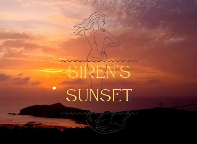 Sirens Sunset Peaceful Retreat With Stunning Sea Views, 5 Minutes From Porth Beach