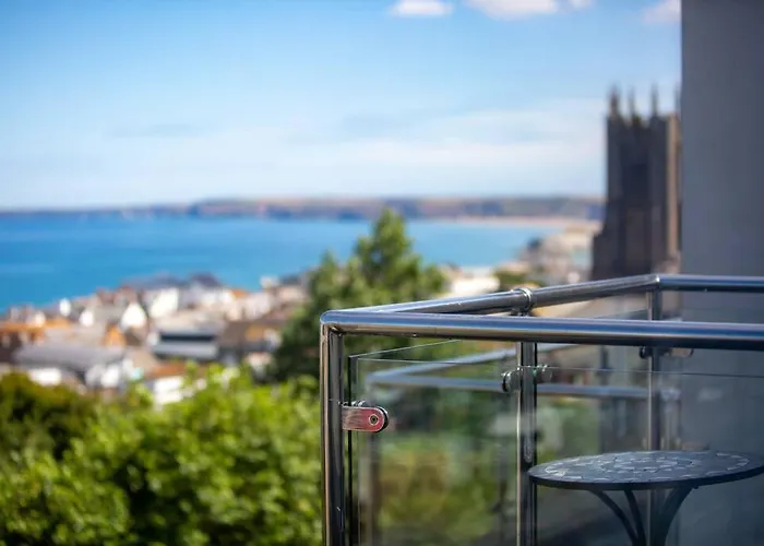 Newquay Sunset & Sea View Apartment In Town Centre
