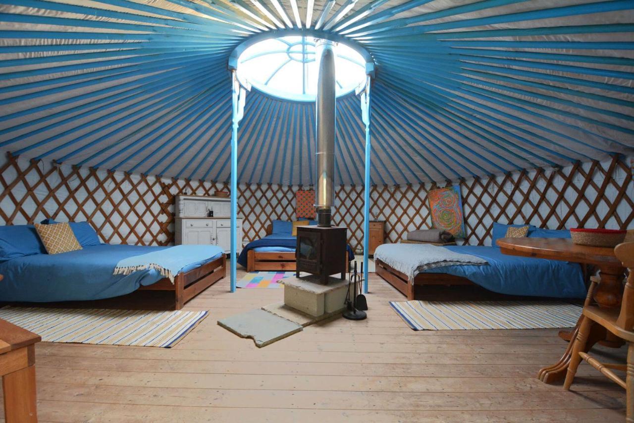 Glamping Yurts Near Newquay Campo de lujo *