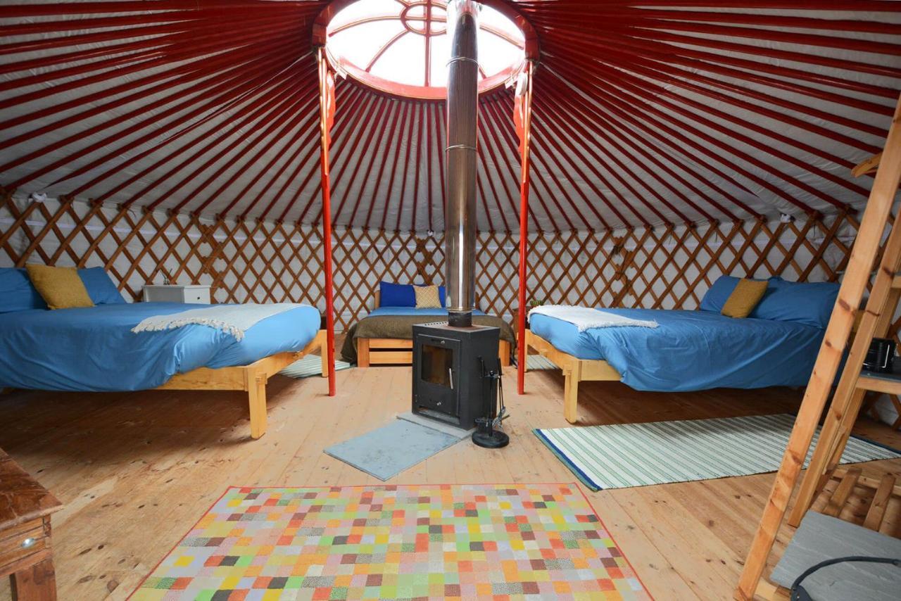 Glamping Yurts Near Newquay Campo de lujo