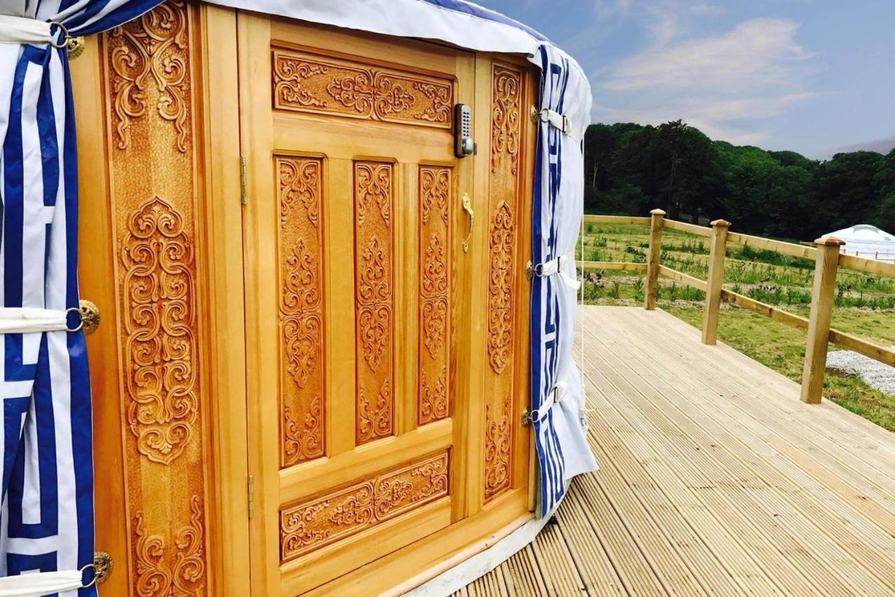 Glamping Yurts Near Newquay Campo de lujo *
