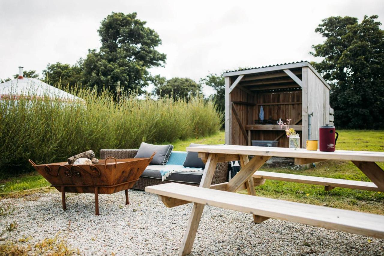 Campo de lujo Glamping Yurts Near Newquay New Quay