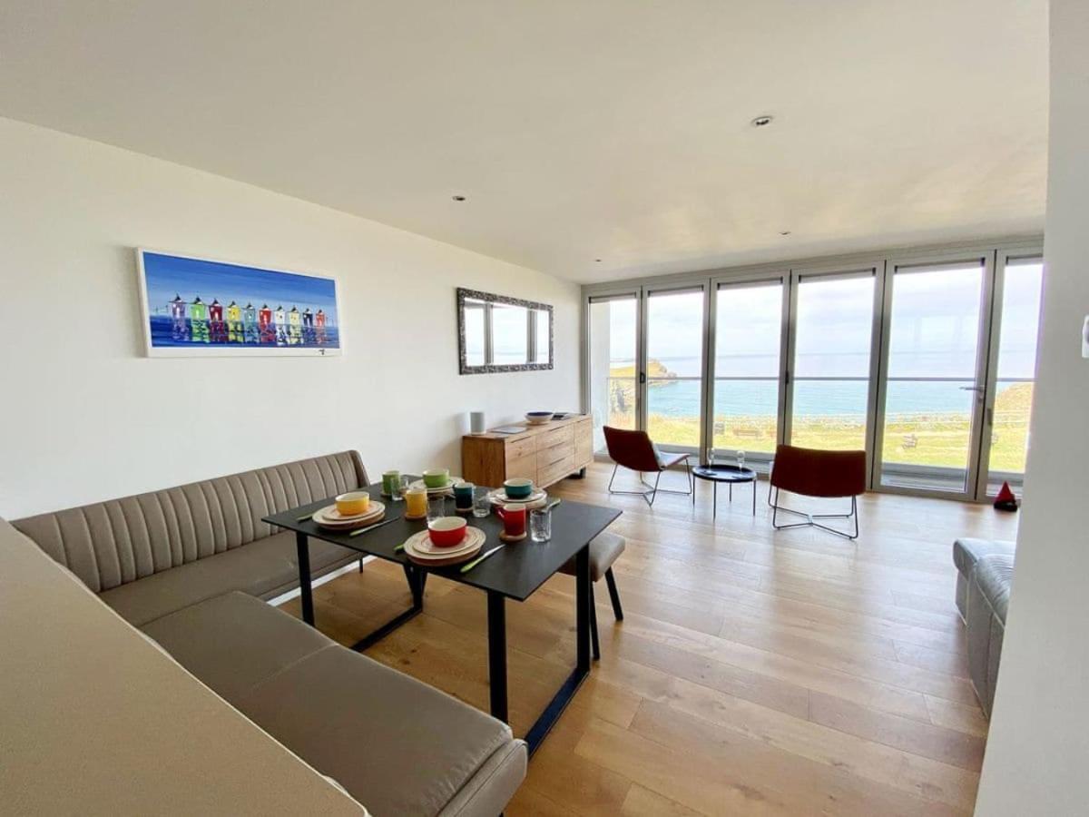 Apartment Sunset Waves Sea View Featuring Panoramic Views & Parking Newquay (Cornwall)