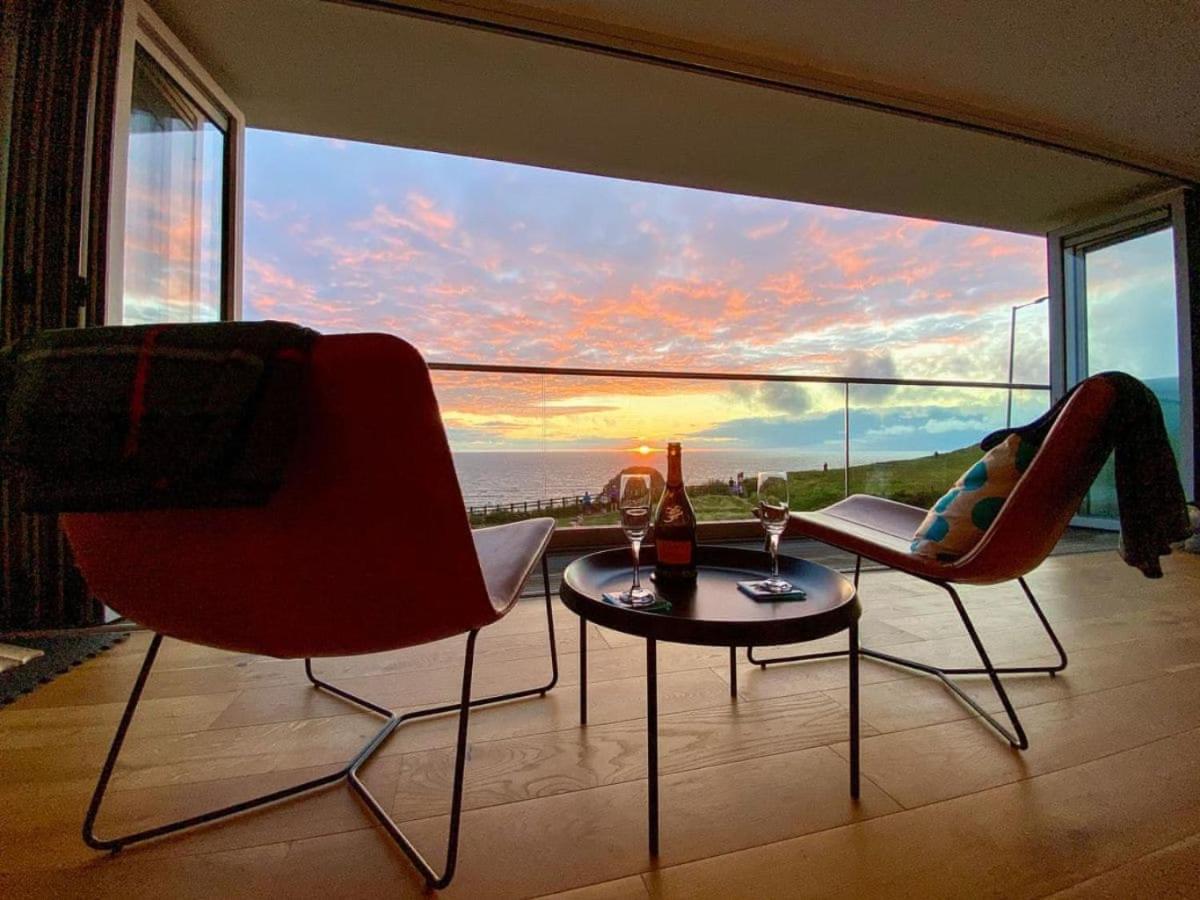 Apartment Sunset Waves Sea View Featuring Panoramic Views & Parking Newquay (Cornwall)