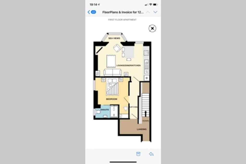 Spacious 1 Bedroom With Sea Views * Newquay (Cornwall)