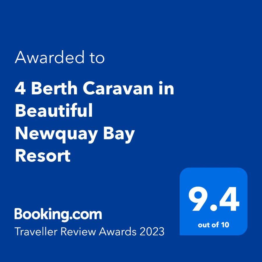 Apartment 4 Berth Couples And Family Caravan In Beautiful Newquay Bay *