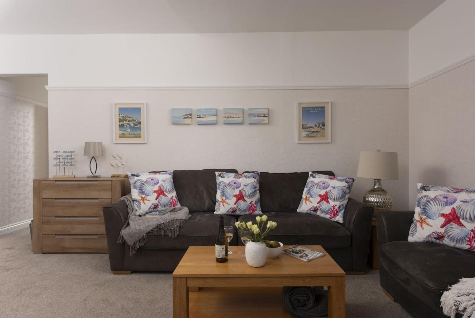 Beachside Fistral, Newquay Holiday home *