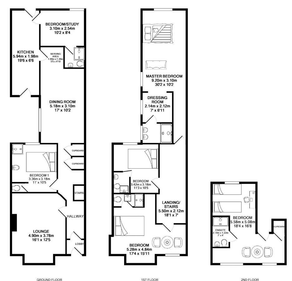 Newquay Escape, 5 Spacious Ensuite Bedrooms & Parking- Simplycheckin Сasa de vacaciones